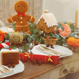 Jellycat: przytulanka krewetka w czapeczce Celebration Crustacean Shrimp 14 cm - Noski Noski