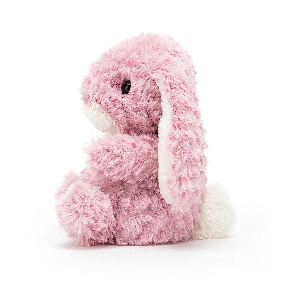 Jellycat: przytulanka króliczek różowy Tuli Pink Yummy 13 cm - Noski Noski
