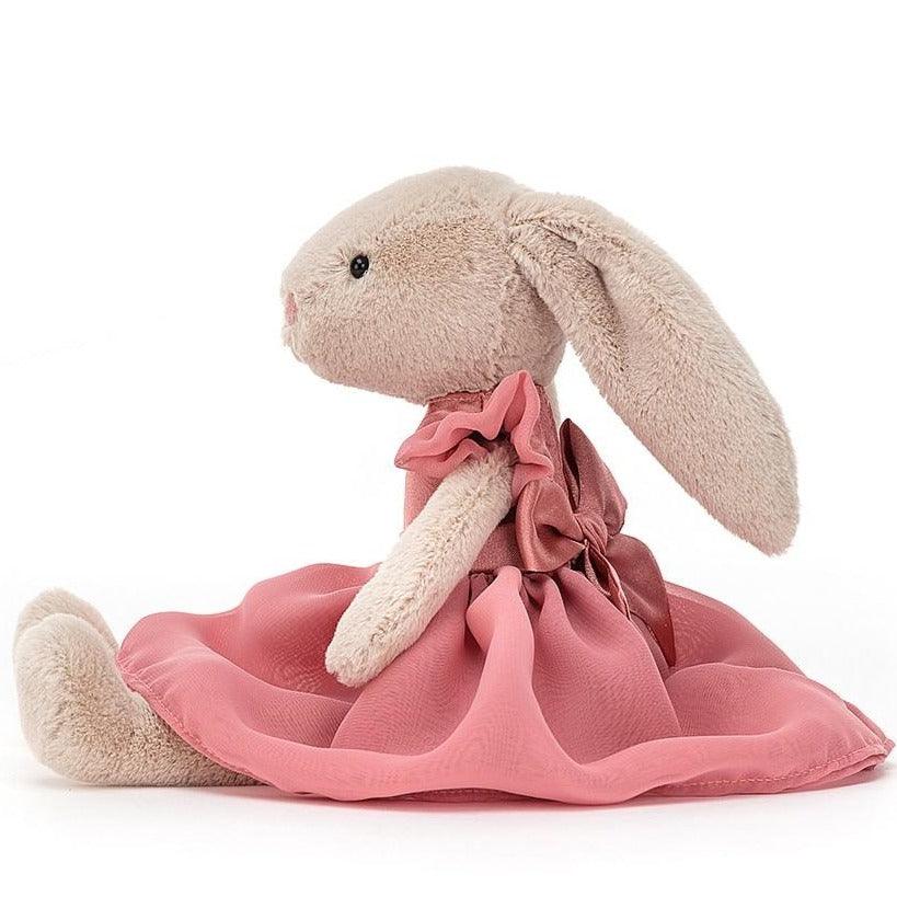 Jellycat: przytulanka króliczek w sukience Lottie Bunny Party 17 cm - Noski Noski