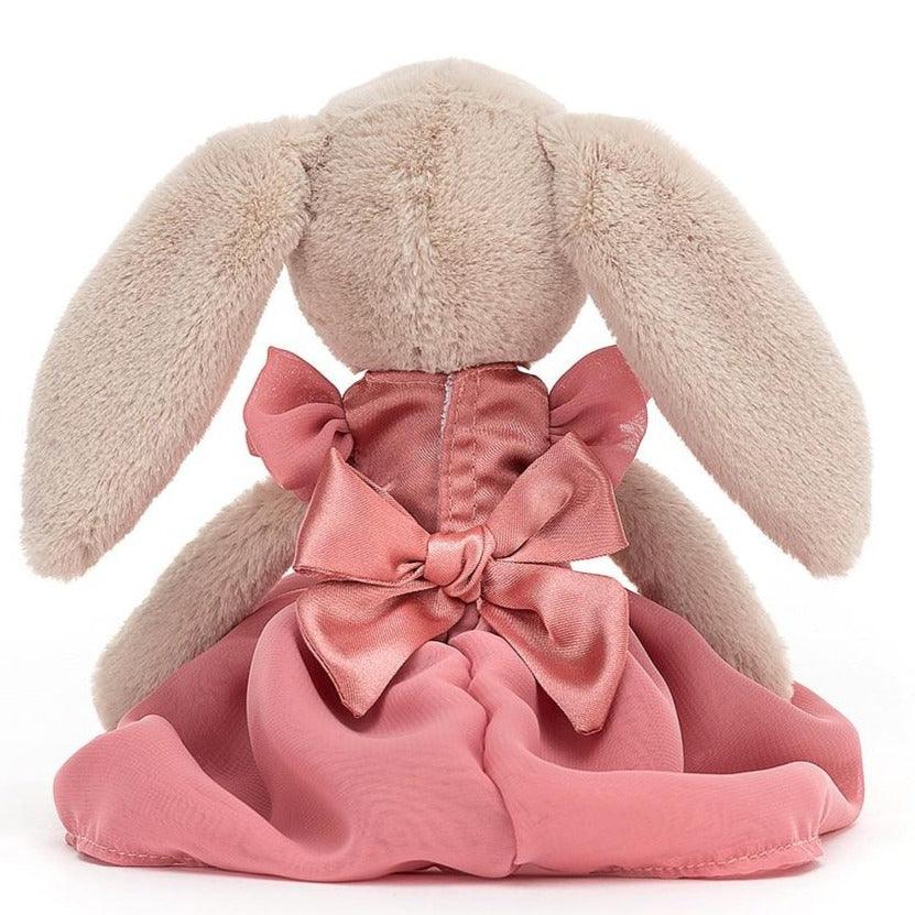Jellycat: przytulanka króliczek w sukience Lottie Bunny Party 17 cm - Noski Noski