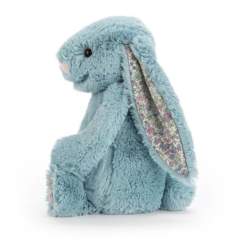 Jellycat: przytulanka króliczek wzorzyste uszy Bashful Bunny 18 cm - Noski Noski