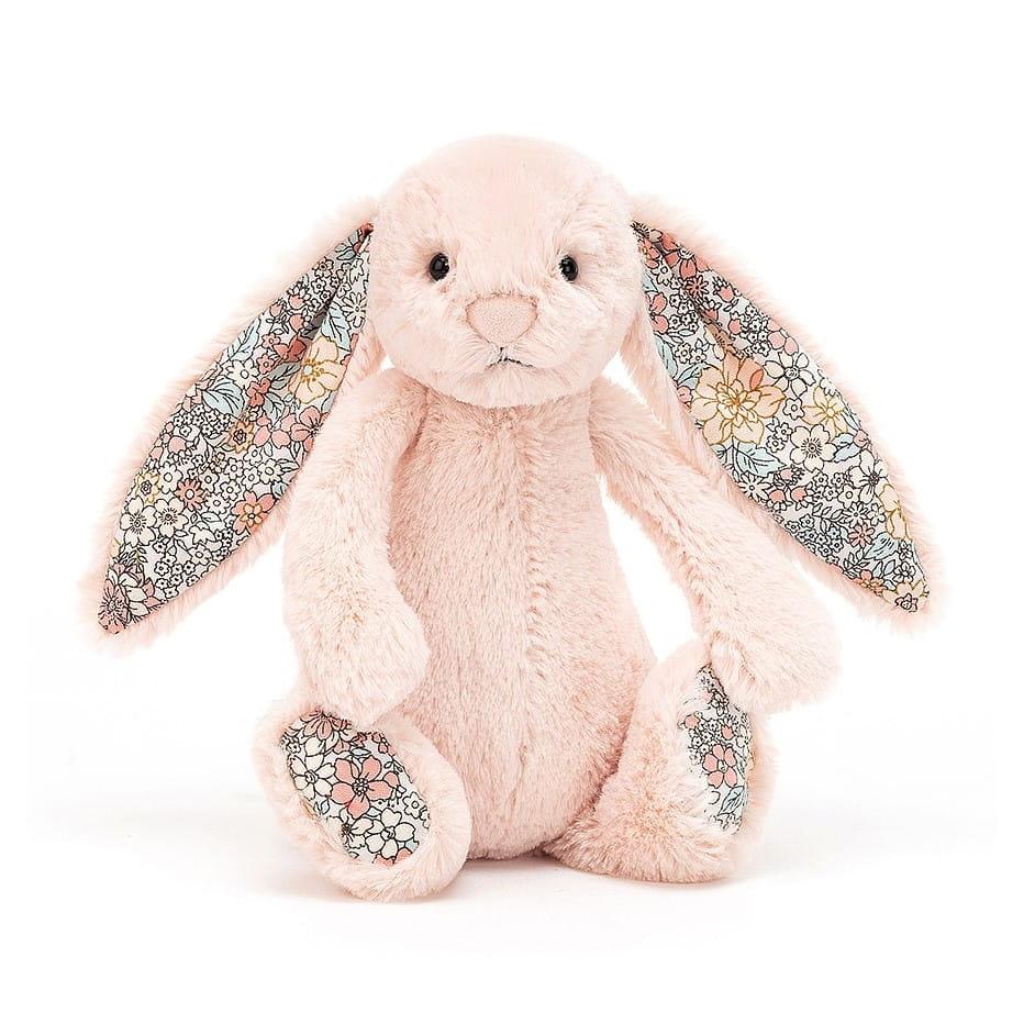 Jellycat: przytulanka króliczek wzorzyste uszy Bashful Bunny 18 cm - Noski Noski