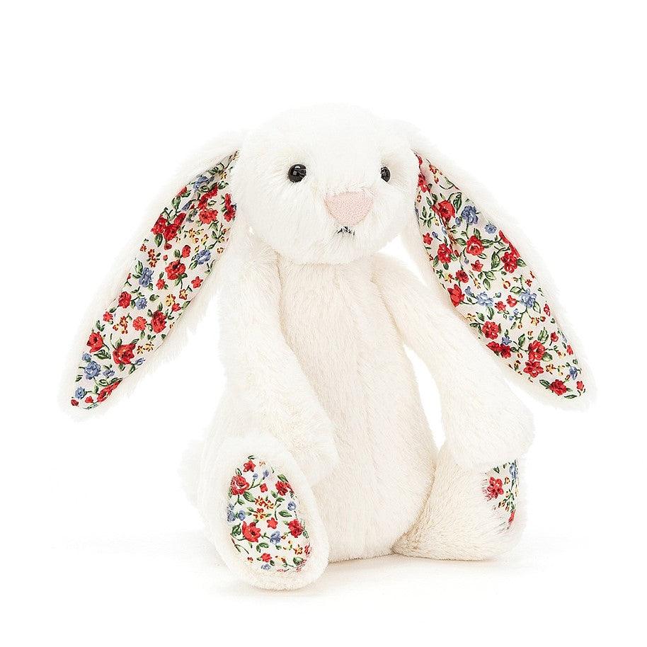 Jellycat: przytulanka króliczek wzorzyste uszy Bashful Bunny 18 cm - Noski Noski