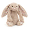 Jellycat: przytulanka króliczek wzorzyste uszy Bashful Bunny 18 cm - Noski Noski