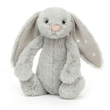 Jellycat: przytulanka króliczek wzorzyste uszy Bashful Bunny 18 cm - Noski Noski