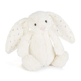 Jellycat: przytulanka króliczek wzorzyste uszy Bashful Bunny 18 cm - Noski Noski