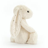 Jellycat: przytulanka króliczek wzorzyste uszy Bashful Bunny 18 cm - Noski Noski