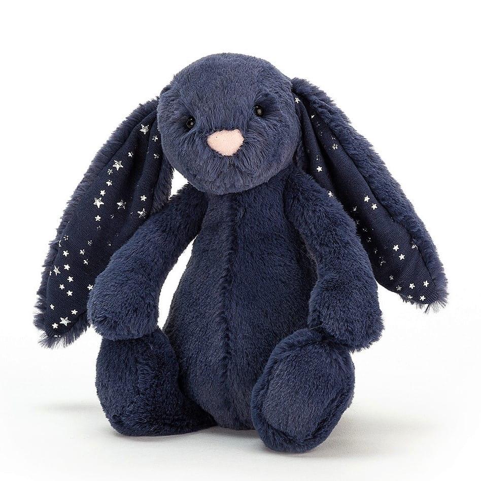 Jellycat: przytulanka króliczek wzorzyste uszy Bashful Bunny 18 cm - Noski Noski