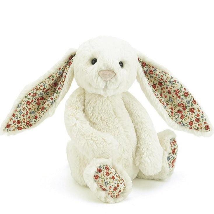 Jellycat: przytulanka króliczek wzorzyste uszy Bashful Bunny 31 cm - Noski Noski