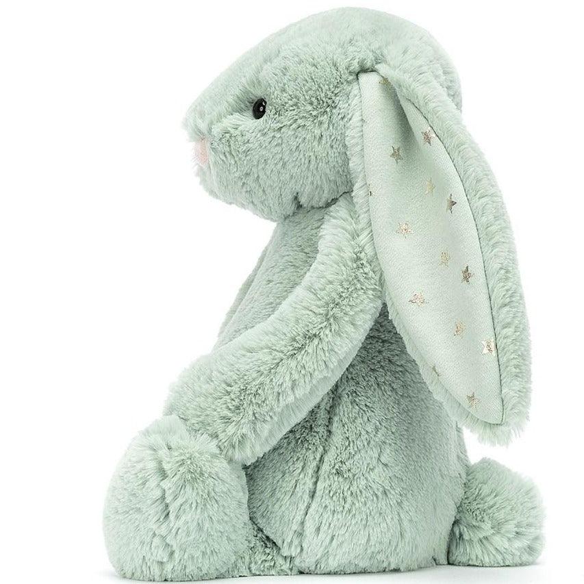 Jellycat: przytulanka króliczek wzorzyste uszy Bashful Bunny 31 cm - Noski Noski