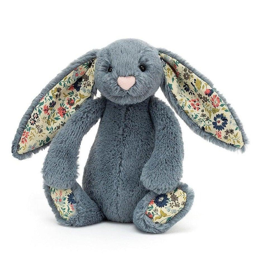 Jellycat: przytulanka króliczek wzorzyste uszy Bashful Bunny 31 cm - Noski Noski