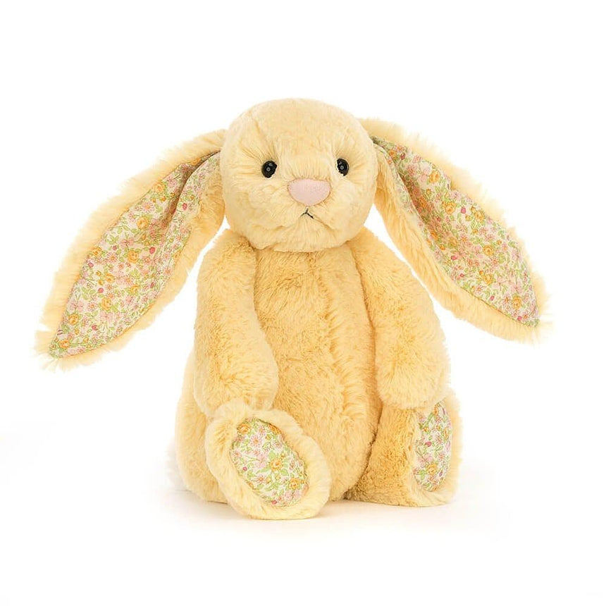 Jellycat: przytulanka króliczek wzorzyste uszy Bashful Bunny 31 cm - Noski Noski