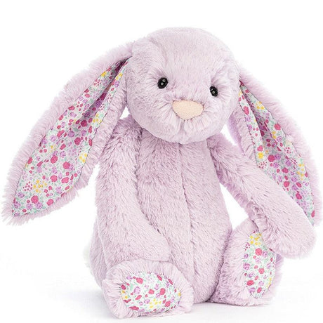 Jellycat: przytulanka króliczek wzorzyste uszy Bashful Bunny 31 cm - Noski Noski