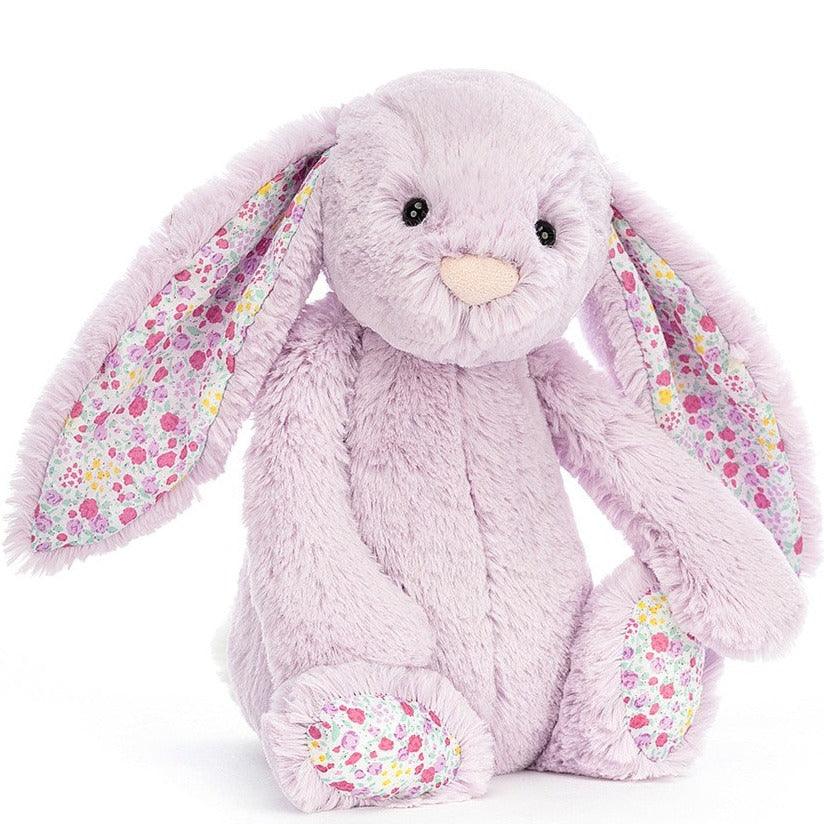 Jellycat: przytulanka króliczek wzorzyste uszy Bashful Bunny 31 cm - Noski Noski