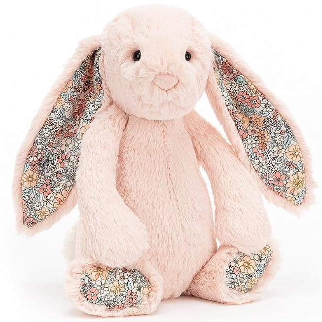 Jellycat: przytulanka króliczek wzorzyste uszy Bashful Bunny 31 cm - Noski Noski