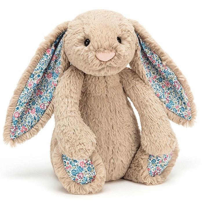 Jellycat: przytulanka króliczek wzorzyste uszy Bashful Bunny 31 cm - Noski Noski