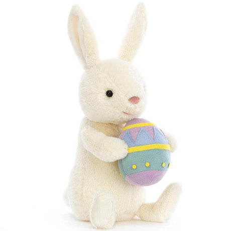 Jellycat: przytulanka króliczek z pisanką Bobbi Bunny 18 cm - Noski Noski
