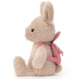 Jellycat: przytulanka króliczek z plecakiem Backpack Bunny 24 cm - Noski Noski