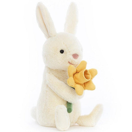 Jellycat: przytulanka króliczek z żonkilem Bobbi Bunny 18 cm - Noski Noski