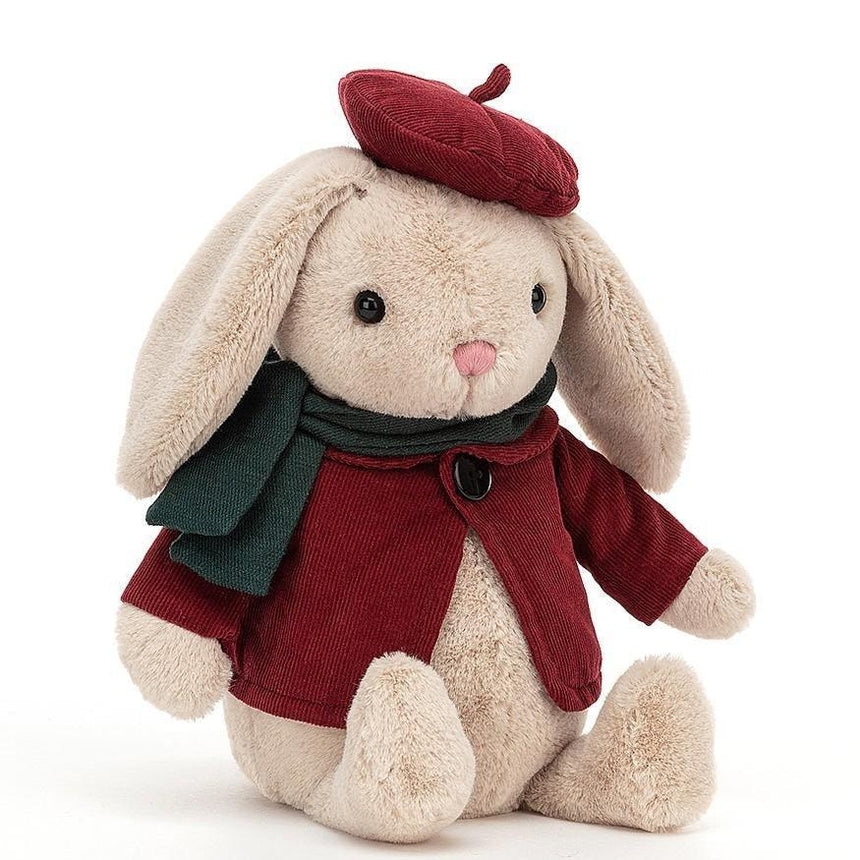 Jellycat: przytulanka królik w berecie Dickensian Bunny 23 cm - Noski Noski