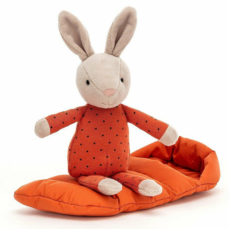 Jellycat: przytulanka królik w śpiworku Snuggler Bunny - Noski Noski
