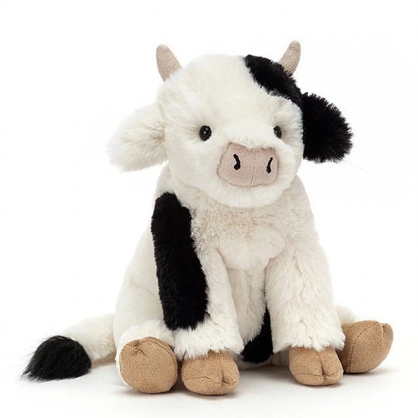 Jellycat: przytulanka krowa Carey Calf 20 cm - Noski Noski