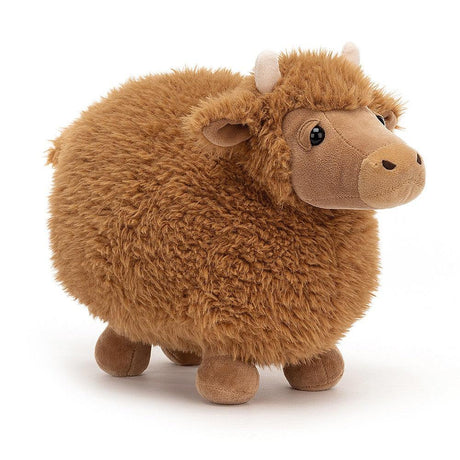 Jellycat: przytulanka krowa Rolbie Cow 15 cm - Noski Noski