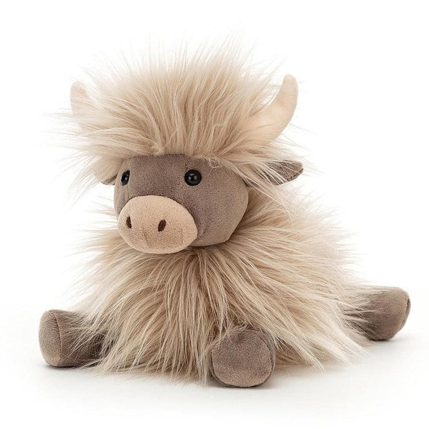 Jellycat: przytulanka krówka Gamboldown Cow 17 cm - Noski Noski