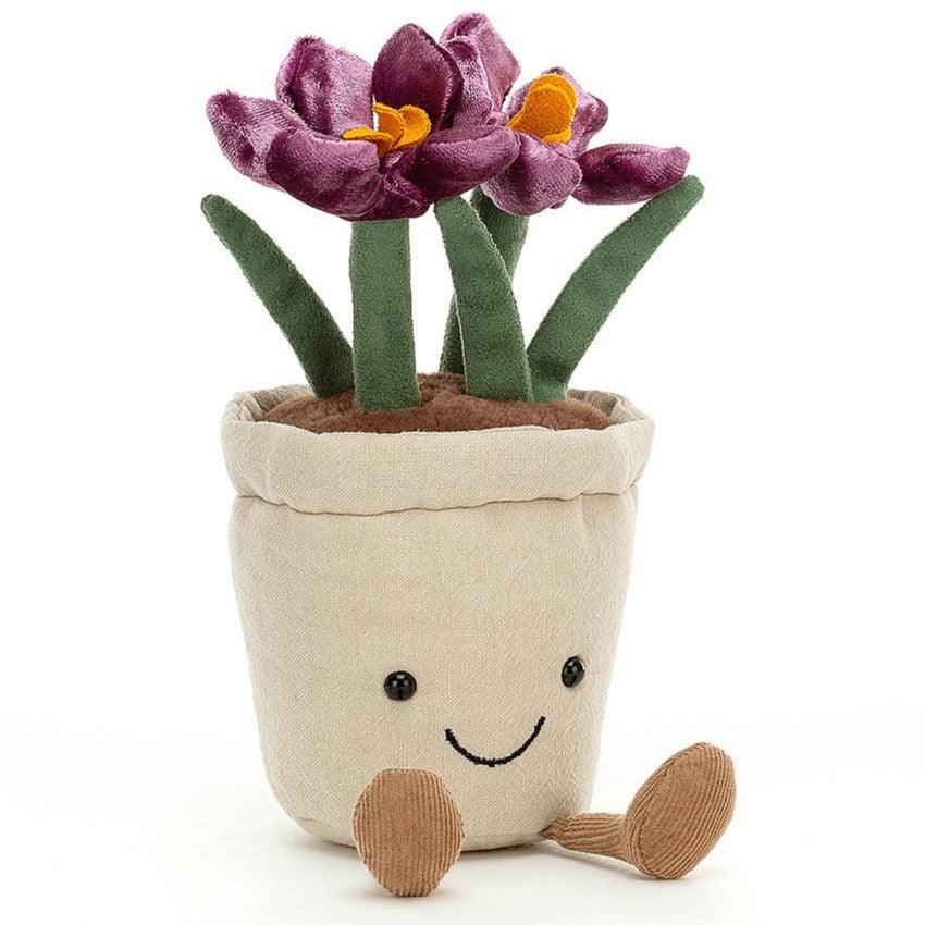 Jellycat: przytulanka kwiatek doniczkowy Amuseable Crocus 20 cm - Noski Noski