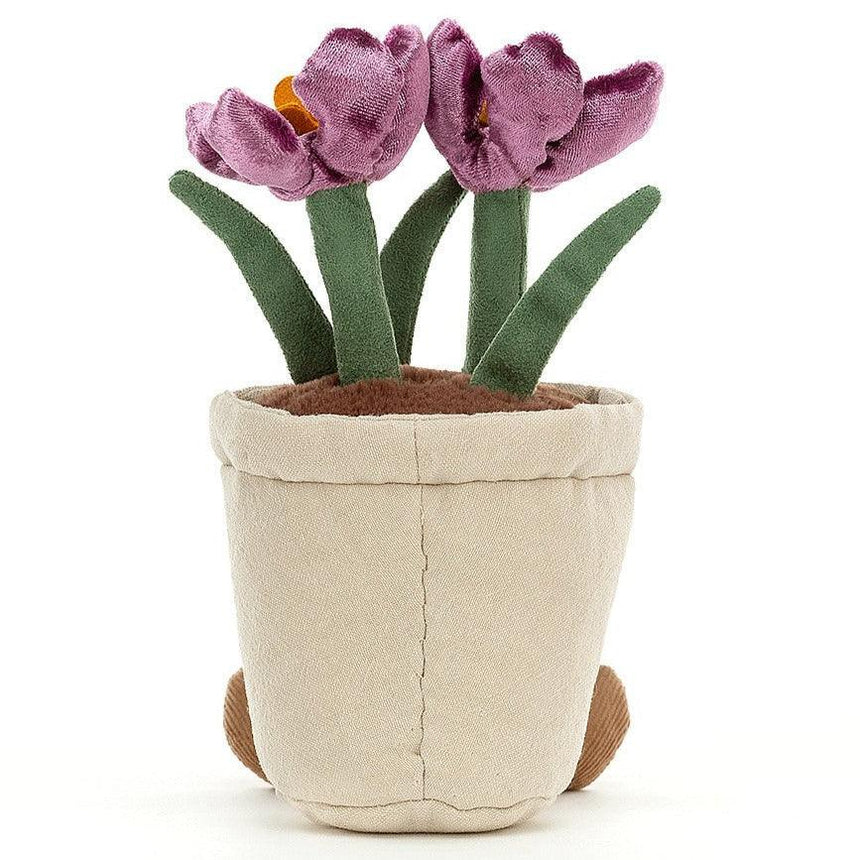 Jellycat: przytulanka kwiatek doniczkowy Amuseable Crocus 20 cm - Noski Noski