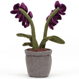 Jellycat: przytulanka kwiatek doniczkowy Amuseable Orchid 29 cm - Noski Noski