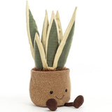 Jellycat: przytulanka kwiatek doniczkowy dracena Amuseable Snake Plant 38 cm - Noski Noski