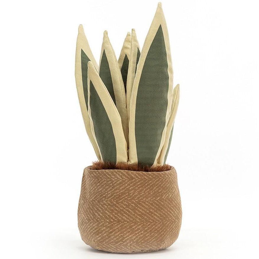 Jellycat: przytulanka kwiatek doniczkowy dracena Amuseable Snake Plant 38 cm - Noski Noski