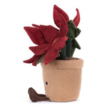 Jellycat: przytulanka kwiatek gwiazda betlejemska Amuseable Poinsettia 25 cm - Noski Noski