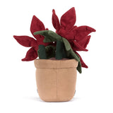 Jellycat: przytulanka kwiatek gwiazda betlejemska Amuseable Poinsettia 25 cm - Noski Noski