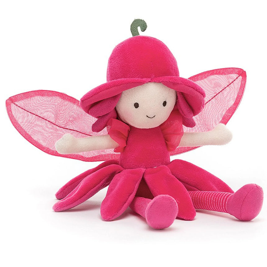 Jellycat: przytulanka kwiatowa wróżka Dahlia Fleur Fairy 14 cm - Noski Noski
