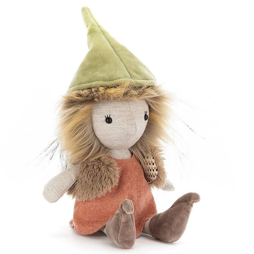 Jellycat: przytulanka leśny skrzat Forest Forager Clover 23 cm - Noski Noski