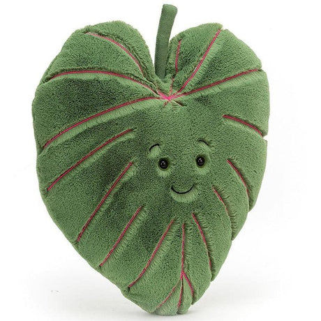 Jellycat: przytulanka liść begonii Pink Angel Leaf 34 cm - Noski Noski