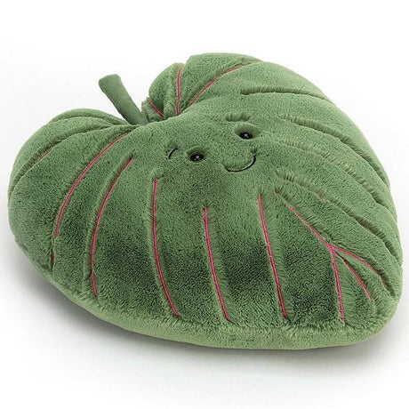 Jellycat: przytulanka liść begonii Pink Angel Leaf 34 cm - Noski Noski