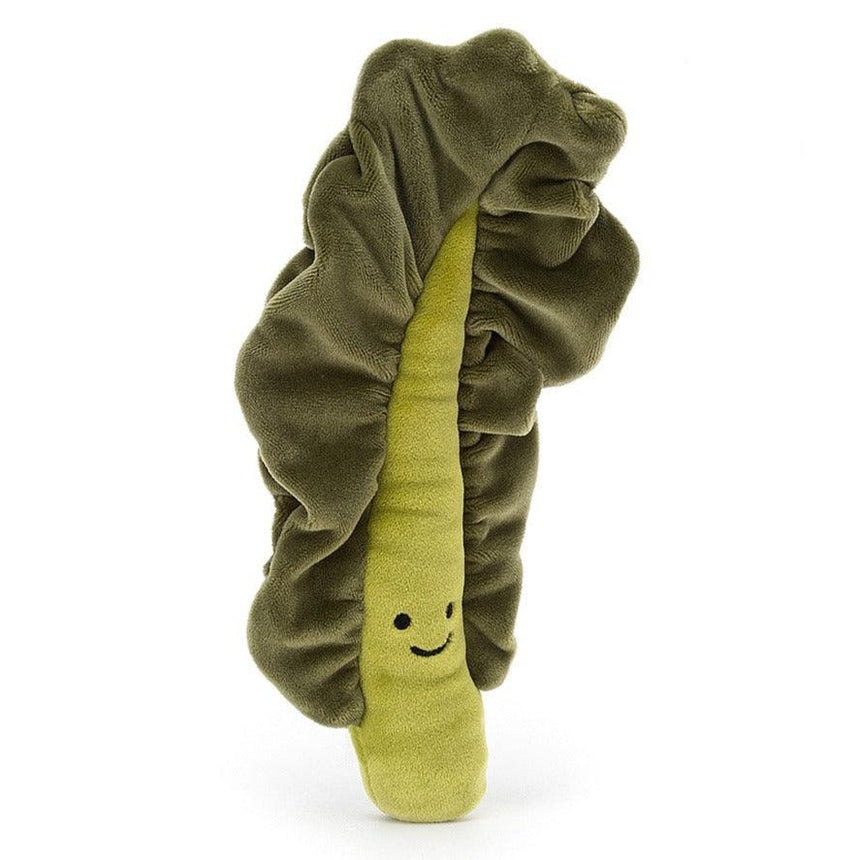 Jellycat: przytulanka liść jarmużu Vivacious Vegetable Kale 21 cm - Noski Noski