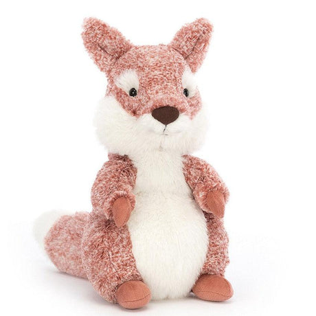 Maskotka Lisek 24 cm Jellycat Ambrosie Fox, urocza pluszowa zabawka do przytulania, idealna dla dzieci.