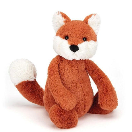 Maskotka Lisek Jellycat Bashful Fox Cub 18 cm - uroczy, miękki pluszak lisek dla dzieci, idealny do zabawy i przytulania.