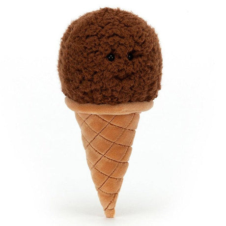 Jellycat: przytulanka lody czekoladowe Irresistible Ice Cream 18 cm - Noski Noski