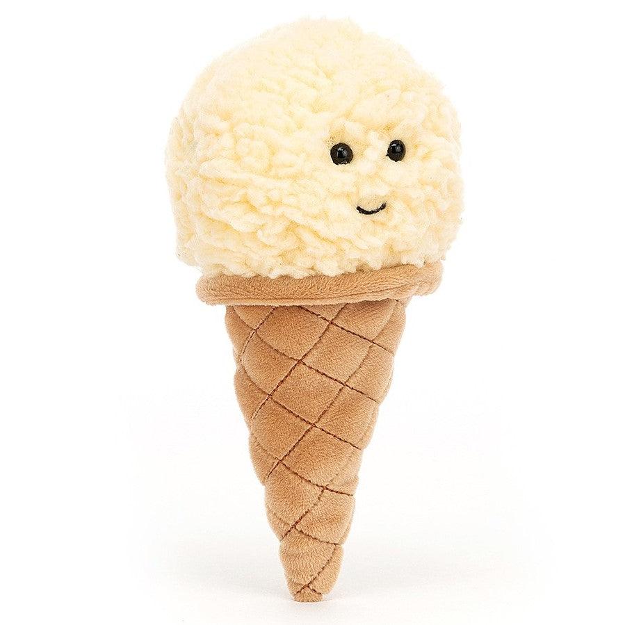 Jellycat: przytulanka lody w wafelku Irresistible Ice Cream 18 cm - Noski Noski