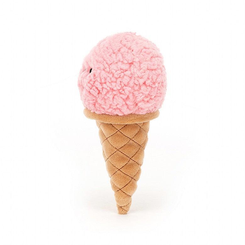 Jellycat: przytulanka lody w wafelku Irresistible Ice Cream 18 cm - Noski Noski