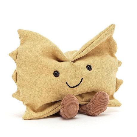 Jellycat: przytulanka makaron Amuseable Farfalle 9 cm - Noski Noski