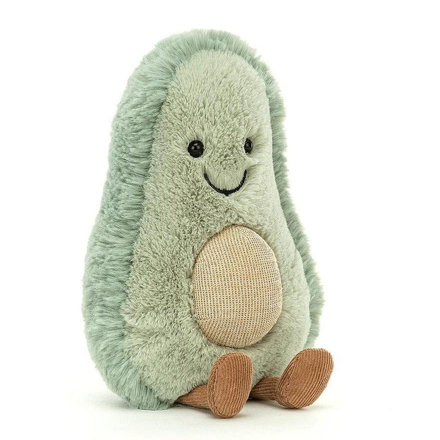 Jellycat: przytulanka małe awokado Amuseable Glisten Avocado 18 cm - Noski Noski