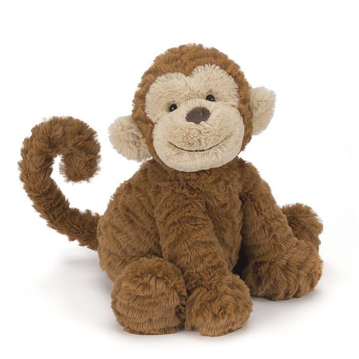 Jellycat: przytulanka małpka Fuddlewuddle Monkey 23 cm - Noski Noski