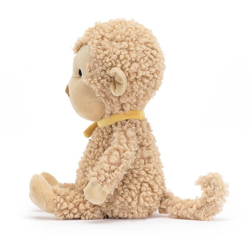 Jellycat: przytulanka małpka Fuzzkin Monkey 23 cm - Noski Noski