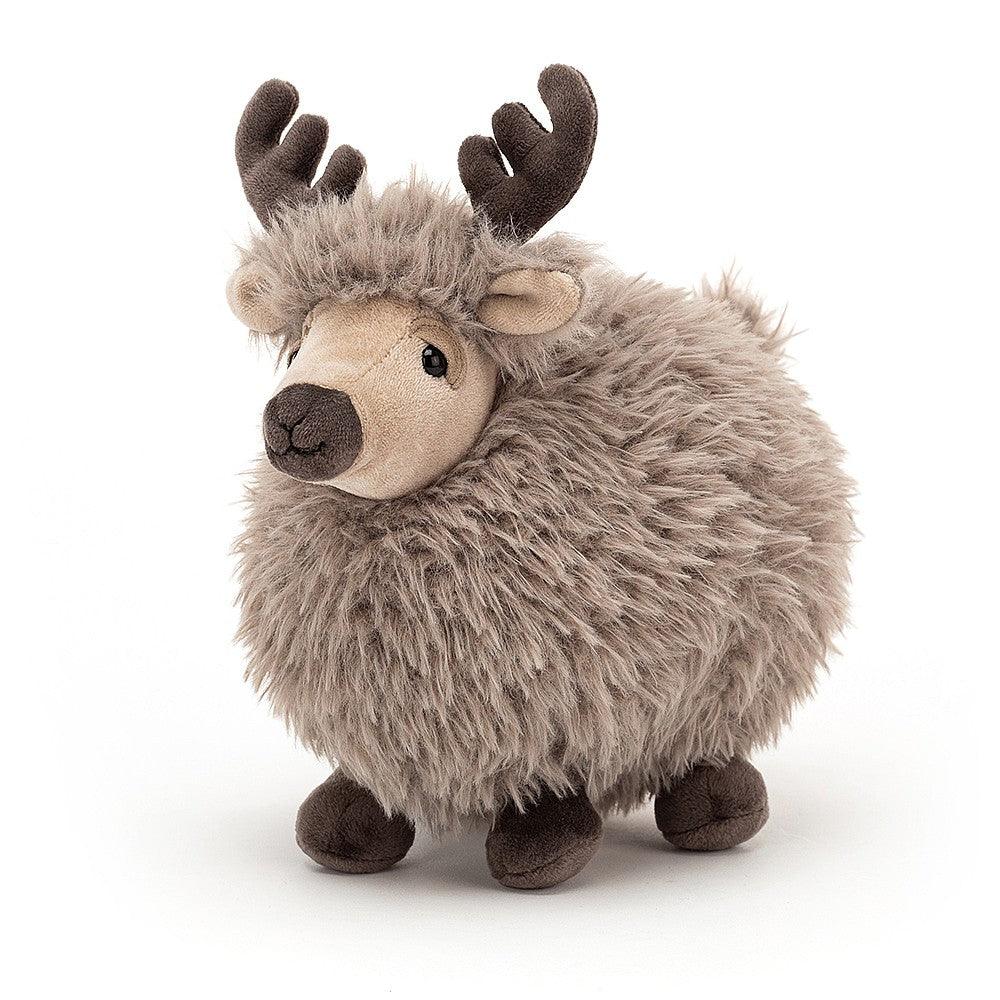 Jellycat: przytulanka mały renifer Rolbie Reindeer 15 cm - Noski Noski